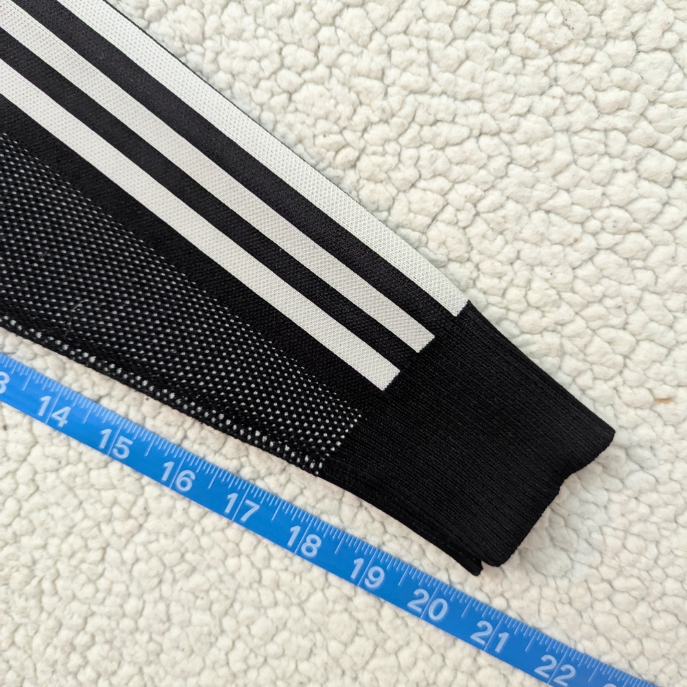 Adidas ID Knit Track Jacket Black Zip-up - Picture 6 of 8